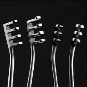 Écarteur Weitlaner écarteur en acier inoxydable à retenue automatique orthopédie Instruments de chirurgie vétérinaire 2types en option - Product Image 2