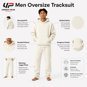 Conjunto Deportivo Casual para Hombre, Talla Grande, con Interior Suave, Mangas Amplias y Pantalones a Juego para un Estilo de Vida Cómodo - Product Image 6