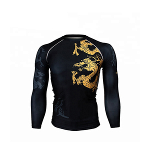 Protector de sarpullido mma, diseño con tu propio estampado sublimado, venta al por mayor - Product Image 1