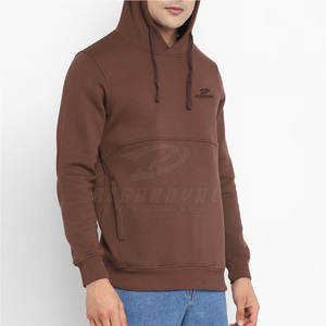 Sweats à capuche de haute qualité quantité minimale de commande bas Sweats à capuche pour hommes Séchage rapide Respirant Sweats à capuche pour hommes Impression personnalisée Sweats à capuche avec logo - Product Image 2