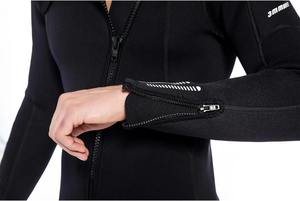 Traje de neopreno de 3mm con logotipo personalizado impreso, traje completo con cremallera trasera impermeable para buceo libre, surf, natación, servicio OEM - Product Image 6