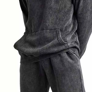 Survêtement 2 pièces homme de qualité supérieure très vendu avec logo personnalisé respirant confortable pour la saison d'hiver grande taille - Product Image 6