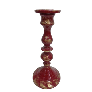 Bougeoir en aluminium enduit de poudre de pêche utilisé pour la décoration intérieure Supports modernes Pilier Lanterne Bougeoir Pot à bougie - Product Image 3