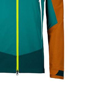 Personnalisé de haute qualité hommes Softshell pleine fermeture éclair hiver chaud extérieur coupe-vent imperméable grande taille col montant avant Logo veste - Product Image 5