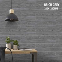 Carreaux en planche de bois aspect marbre naturel 200x1200mm Bande en bois de porcelaine Carrelage mural en planche de bois céramique