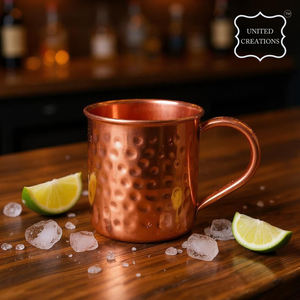 Cobre Moscú oso beber mula taza viaje cobre hecho a medida cobre puro tazas taza de Metal - Product Image 2