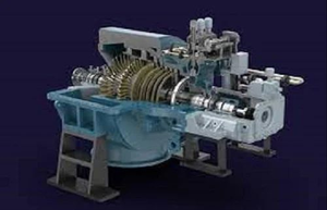 กังหันไอน้ำไฟฟ้าแบบขับอุตสาหกรรมเครื่องกำเนิดไฟฟ้าดีเซลรองรับวัสดุ SS พื้นผิวชุบแบบกึ่งอัตโนมัติ - Product Image 4