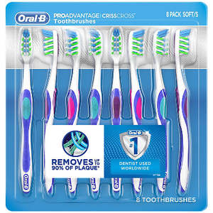 Fournisseur de confiance Oral-B Cavity Defense Brosse à dents jetable pliable à piles pour enfants et adultes, poils en nylon doux, PP durable - Product Image 5