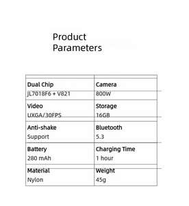 Gafas Inteligentes M8 con Cámara <span class=keywords><strong>de</strong></span> 8MP, Grabación <span class=keywords><strong>de</strong></span> Video HD, Traductor <span class=keywords><strong>de</strong></span> <span class=keywords><strong>Voz</strong></span> con IA, Llamadas por Bluetooth, Gafas <span class=keywords><strong>de</strong></span> Audio para Deportes al Aire Libre - Product Image 6