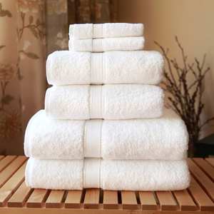 Premium Collection Cotton Jacquard Bath <b>Towel</b> for Bathroom Use Exporter in India Golf Bath <b>Towel</b> From India - Product Image 3
