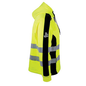 La mejor calidad, alta calidad, chaqueta de seguridad para hombre, poliéster transpirable, tamaño adulto, uniforme de moda de trabajo certificado EN, precio barato - Product Image 2