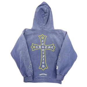 Sweat à capuche pour homme en polaire de haute qualité, col rond surdimensionné, polyester et coton, logo personnalisé, lavage à l'acide, taille plus, sweat à capuche à enfiler - Product Image 3