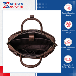 Venta Exclusiva, Maletín Rígido de Calidad Estándar, de Otro Material, con Correa para el Hombro, para Portátil, con Cierre de Cremallera, Opción de Logotipo Personalizado para Hombre - Product Image 5