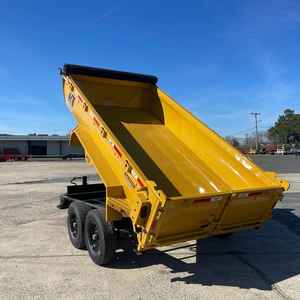 Remorque à benne hydraulique agricole de 9 tonnes avec engrenage et composants de moteur pour tracteurs de l'industrie de la construction - Product Image 3