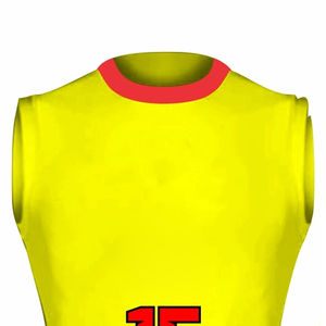 Camiseta sublimada de Fútbol Escolar de calidad de compresión personalizada uniformes transpirables 7v7 para conjuntos de fútbol de bandera de verano disponibles - Product Image 3