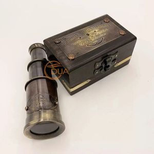 Victorian Marine <b>Telescope</b> by W. Ottway & Co Ltd 1915 Brass Collectors Piece with Wooden Box for Nautical Décor & Gifting - Product Image 6
