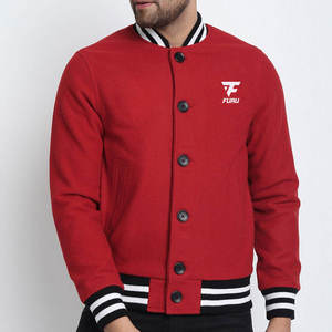 Veste universitaire personnalisée pour hommes et femmes, couleur unie, vêtements décontractés pour l'hiver, service OEM, écologique, coupe-vent - Product Image 1