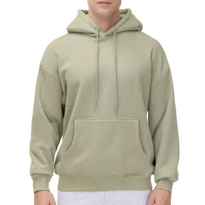 เสื้อฮู้ดแบบสวมหัวสำหรับผู้ชายเสื้อมีฮู้ดแบบสวมหัวผ้าคอตตอนขนแกะพิมพ์โลโก้ได้ตามต้องการ - Product Image 2