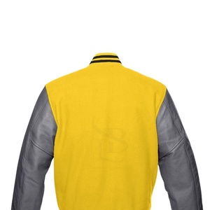 Chaquetas universitarias impermeables de talla grande para hombre, chaquetas cálidas de invierno de manga larga de Color sólido, diseño transpirable personalizado, precio al por mayor - Product Image 6