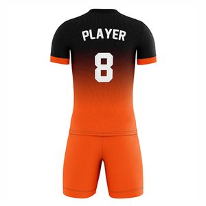 Uniformes de fútbol hechos a pedido Sublimación Camiseta de fútbol personalizada completa Traje de fútbol - Product Image 3