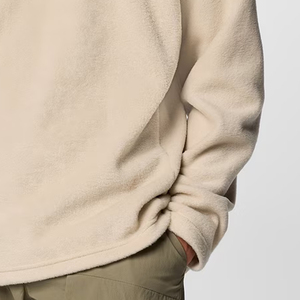 Sweat-shirt en molleton pour homme à prix avantageux, finition lisse, pour les acheteurs en gros, couleur unie avec col boutonné - Product Image 4
