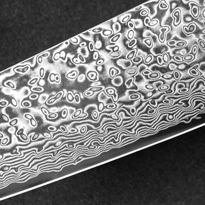 Venta al por mayor personalizado calidad superior OEM ODM servicio profesional cuchillo de cocina con Damasco hoja afilada mango de madera cuchillo de Chef - Product Image 2