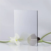 Feuille de miroir acrylique 2 voies, épaisseur 5 mm, service de découpe, résistant aux UV pour la publicité