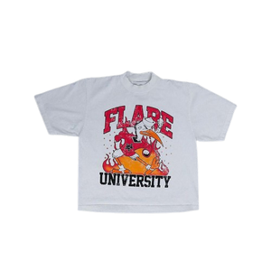 T-shirt vintage avec logo imprimé personnalisé 250 g/m² 100% coton lourd délavé au soleil Streetwear T-shirt surdimensionné lavé à l'acide Coupe décontractée - Product Image 1