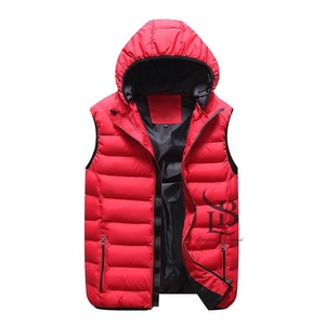 Hiver 2025 Mens Glossy Bubble Vest Waterproof Sleeveless Puffer Jacket Logo personnalisé Respirant Warm Lightweight Puffer Vest - Product Image 3