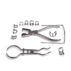 Juego de abrazaderas de presa de goma dental de acero inoxidable duradero con 31 piezas para un rendimiento duradero - Product Image 2