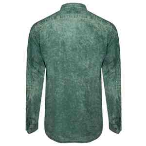 Mens Urban Streetwear Custom Long Sleeve High Quality <b>Soft</b> Touch Fabric New Trendy Wholesale <b>Jeans</b> <b>Denim</b> Shirts - Product Image 4