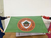 Drapeaux de supporters de football/soccer personnalisés, imprimés numériquement, écologiques, à double couture, 3x5 pieds, pour l'extérieur
