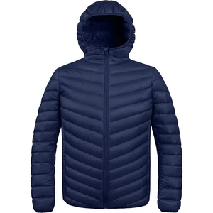 Veste matelassée légère pour homme sur mesure Coupe ample Résistante à l'eau Manteau à bulles Isolation thermique Fabricant OEM Grossiste fournisseur - Product Image 1