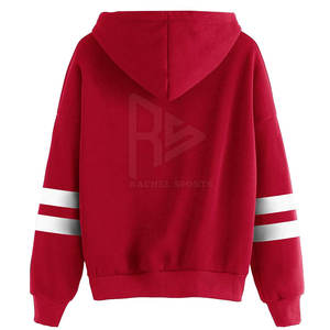 Sudaderas con capucha de alta calidad con estilo de mujer personalizadas al por mayor sudaderas con capucha de talla grande con estampado de mujer de buen material de venta superior - Product Image 2