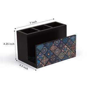 Handcrafted High Quality Wooden Vintage Adjustable Multifunction <b>Utensil</b> <b>Holder</b> Organizer for Daily <b>Kitchen</b> Use - Product Image 5