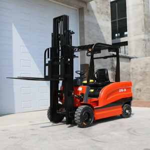 Carretilla elevadora eléctrica certificada CE ISO con motor de CA de nueva condición Componentes básicos PLC y fuente de motor diésel para asiento del operador - Product Image 5