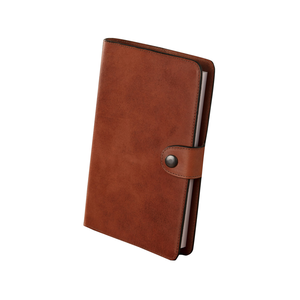 Custom Made Low MOQ OEM Servicio Diseño clásico Cubierta de cuero para cuaderno Cantidad a granel en stock Cubiertas de cuero para cuaderno - Product Image 2