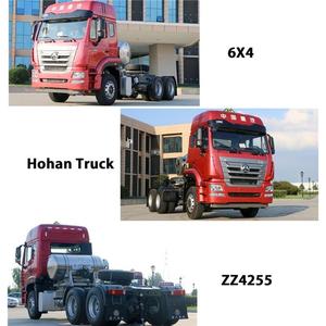 Camion lourd Sinotruk Hohan ZZ4255 avec suspension pneumatique, siège conducteur, moteur Weichai diesel automatique - Tête de camion 6x4 à vendre au Ghana, conduite à gauche - Product Image 2