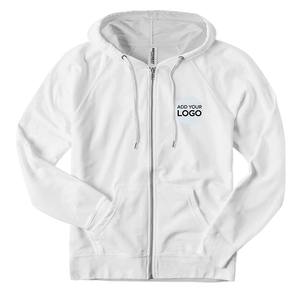 Sudadera Informal Extra Grande con Cremallera - Sudadera Ligera de Punto Terry - Product Image 3