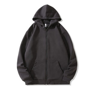 High Quality <b>Zipper</b> Hoodies for <b>Men</b> Private Label OEM Factory <b>Hoodie</b> Fast Shipping Low MOQ Premium Blanks <b>Men</b> <b>Zipper</b> Hoodies - Product Image 3