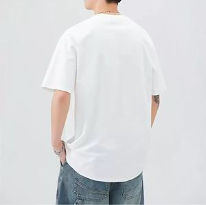 เสื้อยืดผู้ชายผ้าฝ้าย 100% เสื้อยืดฤดูร้อนสำหรับผู้ชาย เสื้อยืดแขนสั้น คอกลม เสื้อยืดผู้ชาย เสื้อยืดแบบเรียบ เสื้อยืดสั่งทำ - Product Image 3