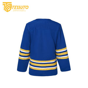 Uniforme de Hockey sobre Hielo de Alta Calidad, Ropa Deportiva 100% Poliéster Ligero, Logotipo Personalizado, Nombre del Equipo, Servicio OEM, Transpirable, Secado Rápido - Product Image 2