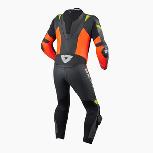 Traje de Motocicleta de Alta Resistencia con Armadura Corporal Completa de Cuero Reforzado a Prueba de Viento e Impermeable para Carreras y Turismo - Product Image 3