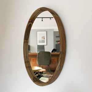 Espejo de mosaico de plata, espejo de mosaico redondo - Product Image 1