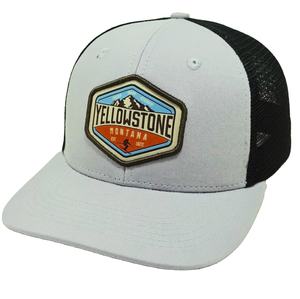 Logotipo de parche personalizado Perfil medio 6 paneles Sombreros de camionero Gorras Diseño personalizado Deportes al aire libre Gorras OEM Vietnam Sombreros Gorras - Product Image 1