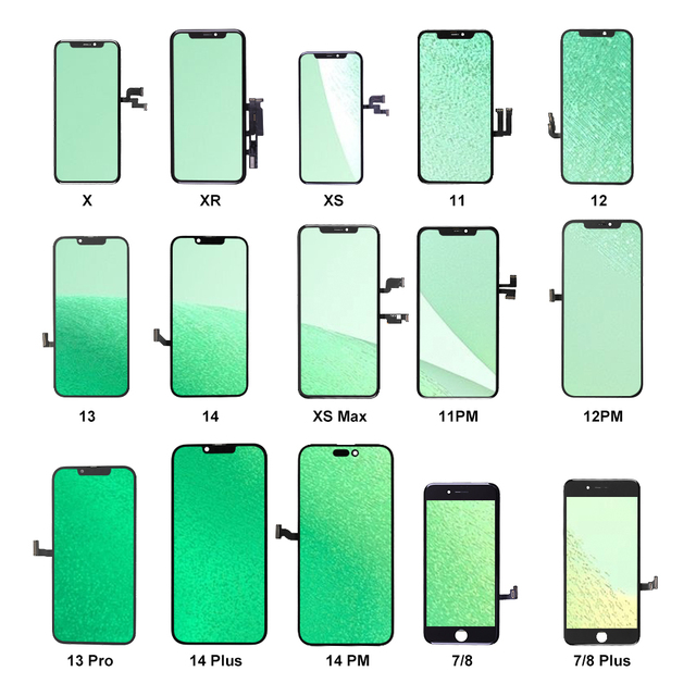 Wholesale OLED OEM LCD Display Touch Screen Digitizer Assembly Replacement for iphone X XR XS Max 11 12 13 Pro Max 14 Plus