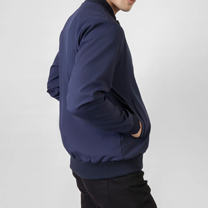 Veste bomber pour homme en toile à col montant, tendance streetwear, chaude pour l'automne, de haute qualité, prix avantageux - Product Image 5