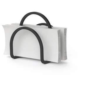 Iron Wire Napkin Holder Wood Base Premium Tissue Stand Hotel & Restaurants <b>Tabletop</b> <b>Display</b> Metal & Wooden Tissue Holder Rack - Product Image 6