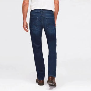 Pantalones Vaqueros de Mezclilla de Cintura Media, Tejido Recto, para Hombre, Estilo Nuevo, para Uso en Exteriores, Alta Calidad, Color Personalizado, Servicio OEM, Precio Bajo en Pakistán - Product Image 2