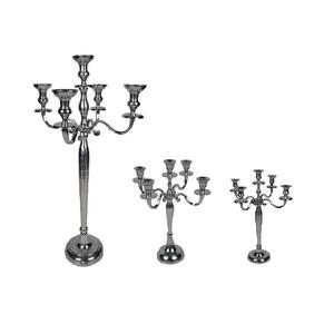 LuxuryRose Gold Candelabra With <b>Glass</b> Votive Luxury Wholesale Gold Plated Metal Handmade Candelabra With Crystal Beaded <b>Vase</b> - Product Image 5